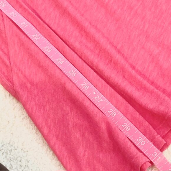 NWT $80 Mod O Doc Womens Small Pink Slub Jersey 3/4 Sleeve Tunic Flowy Tee Top - Picture 12 of 13